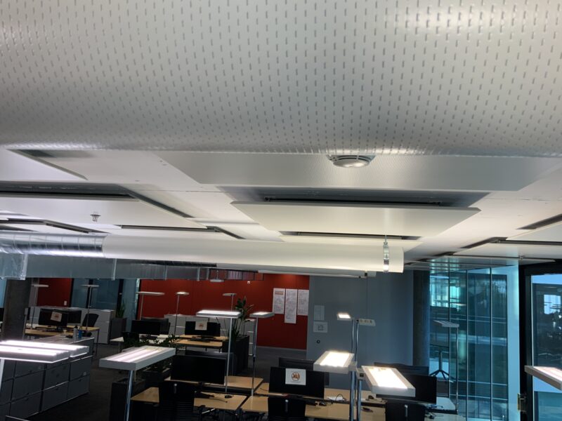 Lufteinführung mittels SonoPerf Rohren