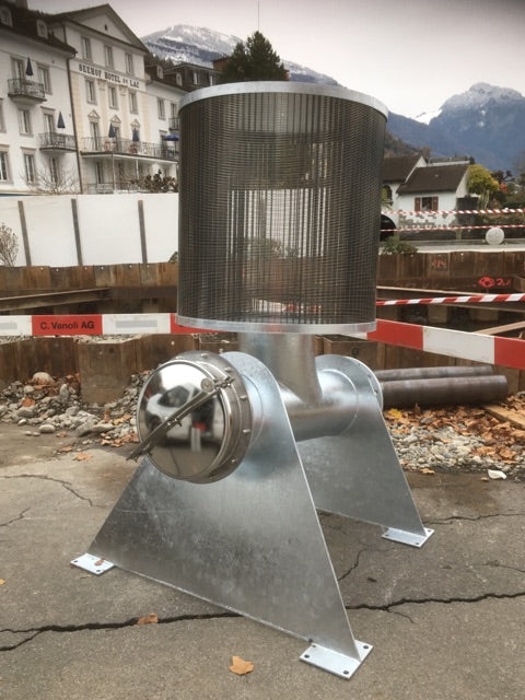 Seiher für Seewasserentnahme