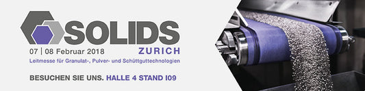Solids 2018 Zürich – Wir sind dabei