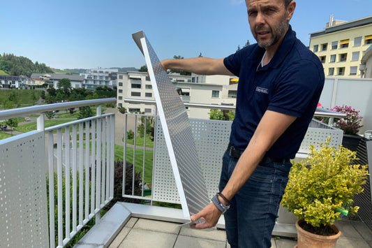 Sichtschutzblende für Balkone