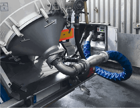 Filter zur Be- und Entladung von Tankfahrzeugen