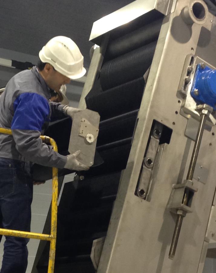 Umlaufrechen / Feinrechen Aqua-Screen