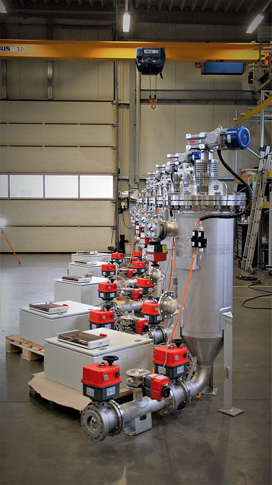 Intelligente Filter aus Edelstahl