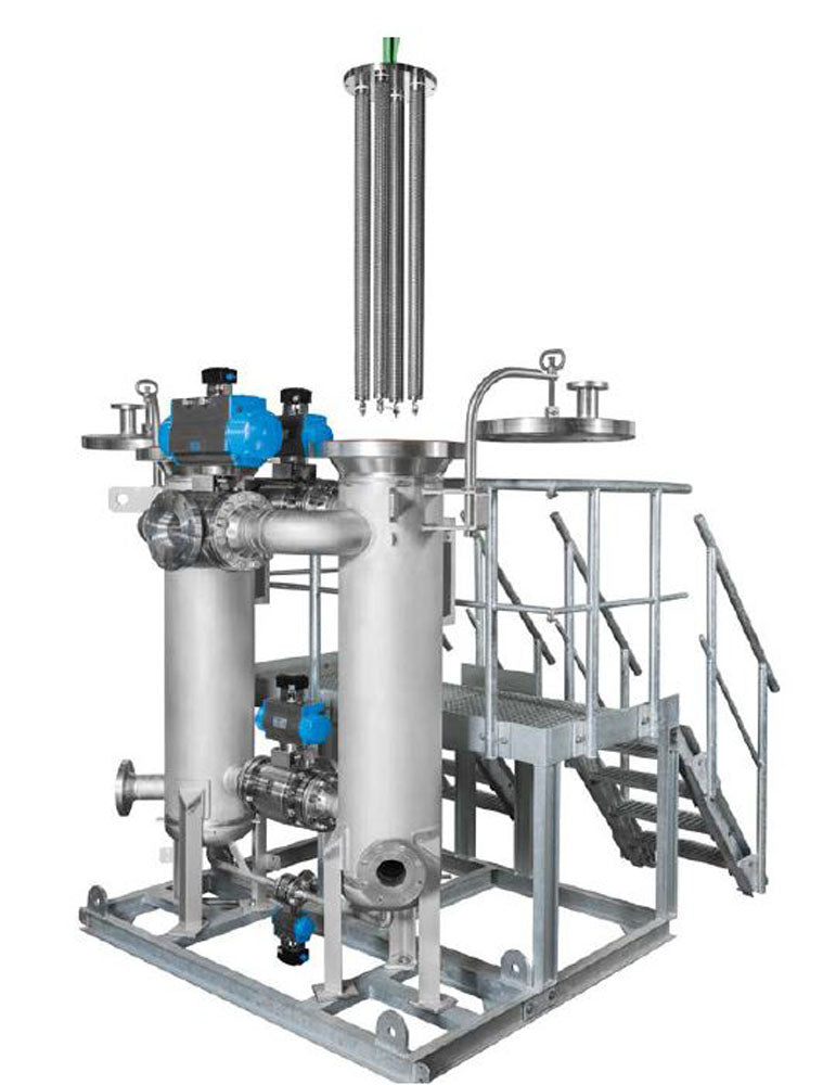 Intelligente Filter aus Edelstahl