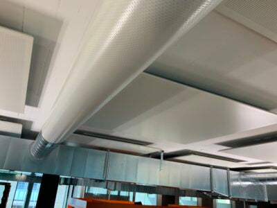 Lufteinführung mittels SonoPerf Rohren