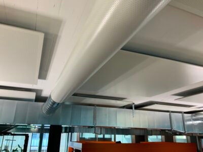 Lufteinführung mittels SonoPerf Rohren