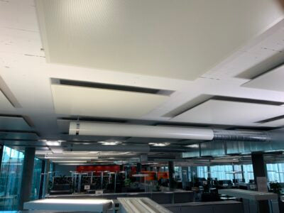 Lufteinführung mittels SonoPerf Rohren