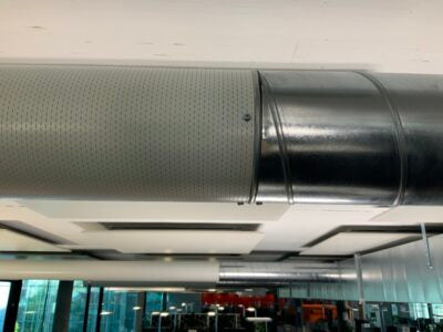 Lufteinführung mittels SonoPerf Rohren