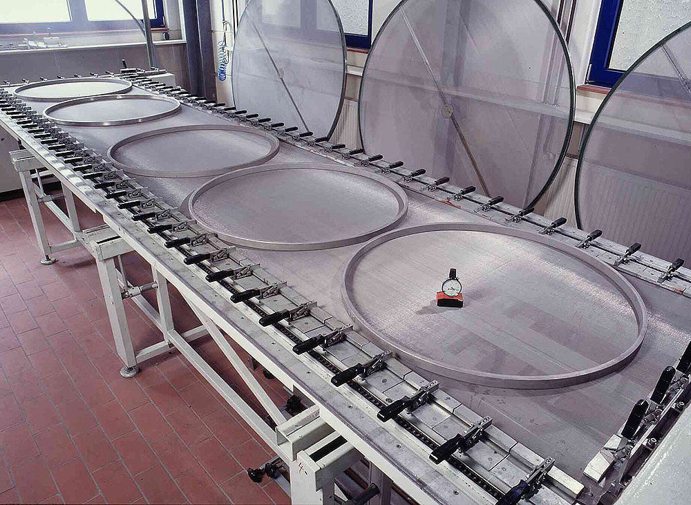 Industriesiebe und Siebspann-Service