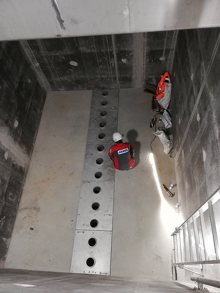 Drainagesysteme aus Edelstahl für MV Stufen