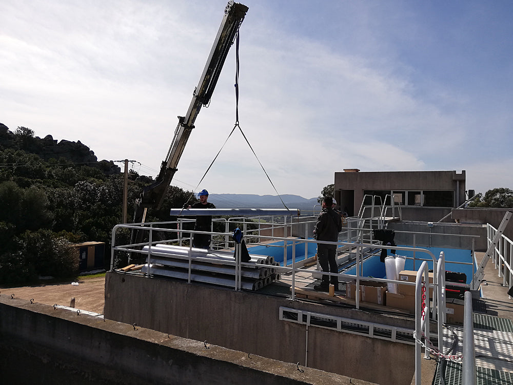 Drainagesysteme aus Edelstahl für MV Stufen